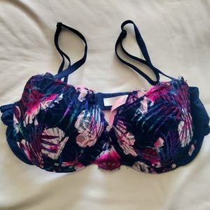 Lace Floral push up bra